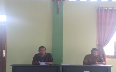 Rapat Penentuan Kelulusan Siswa Kelas XII SMAS St. Klaus Werang
